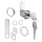 Prime-Line Drawer and Cabinet Lock, 5/8 in., Diecast, Stainless Steel, 5/16 in U 9941 - alternate 1